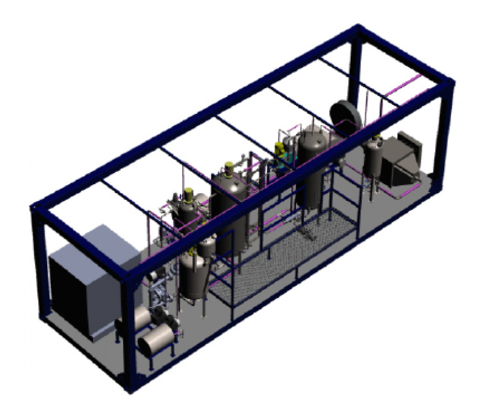 Ingeniería y diseño para nuevo proceso industrial para la obtención de grafeno a partir de exfoliaci