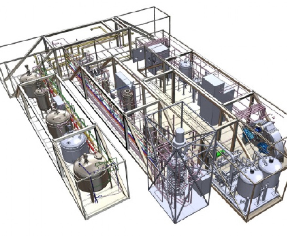 Ingeniería y fabricación de nueva planta modular para producción de bioplásticos a partir de residuo