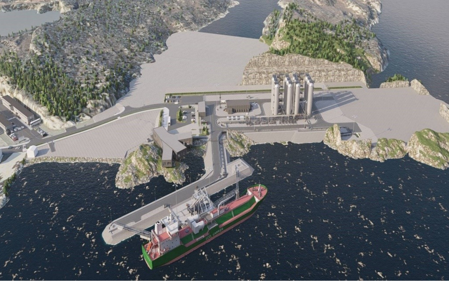 Idesa construirá en el PEPA tanques de almacenamiento de carbono para Noruega.
